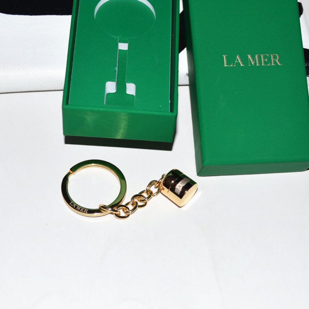 La Mer The Moisturizing Cream Bag Charm Keychain bag charm - Picture 2 of 2